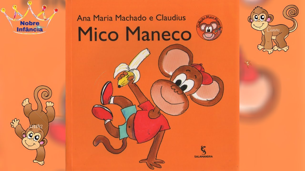 Livro Infantil Almofadado Caco Macaco