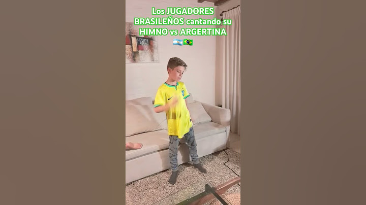 Los JUGADORES BRASILEÑOS cantando su HIMNO vs ARGENTINA🇦🇷🇧🇷