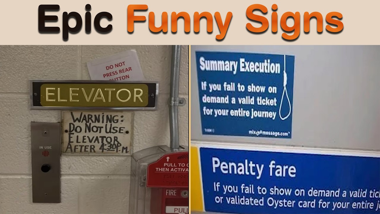 Epic Funny Signs – The Most Random And Hilarious Things Ever Caught On ...