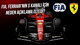 Ferrari F1 2023 Aracindaki̇ İnovasyon - Fia Neden Ferrarinin S Ki İçi̇n Açiklama İstedi̇? F1