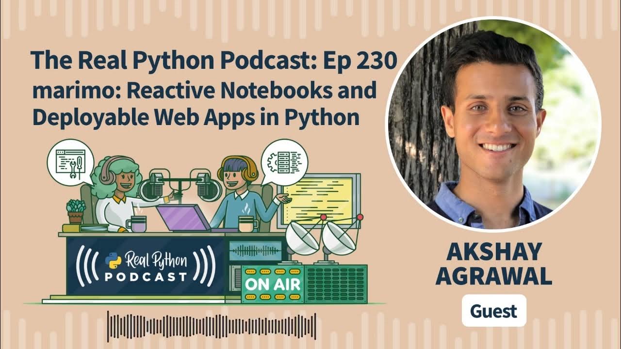 marimo: Reactive Notebooks and Deployable Web Apps in Python | Real ...
