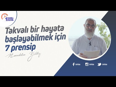 Video: Bir Dakika Prensibi