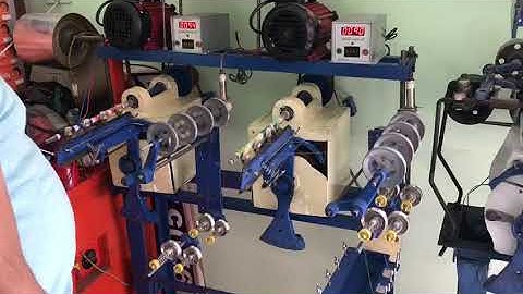 High speed fully automatic thread winding Machine.