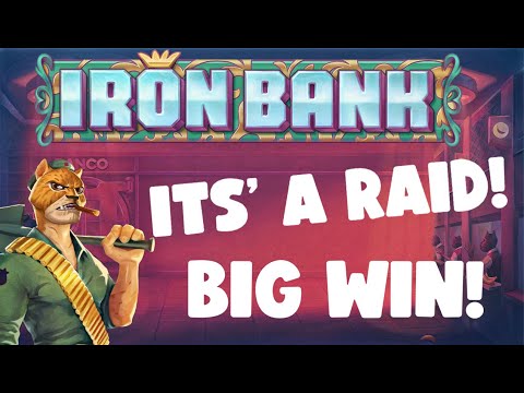 💥 IRON BANK BIG WIN 💥 MULTIPLYING WILDS BONUS 🎰 RELAX GAMING
