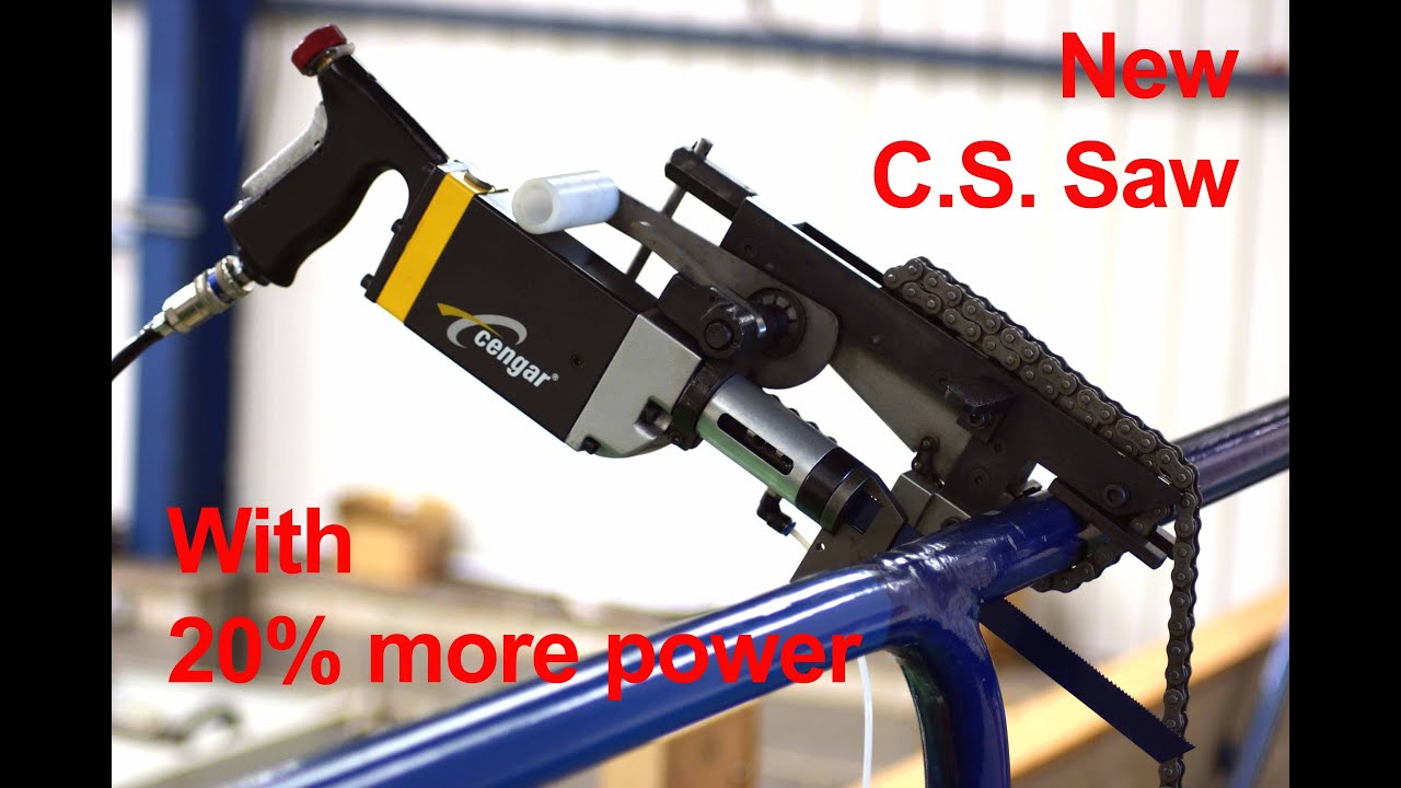 New Cengar Fast Cutting Air Reciprocating Pipe Saw YouTube
