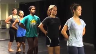 Bated Breath actors train in Suzuki