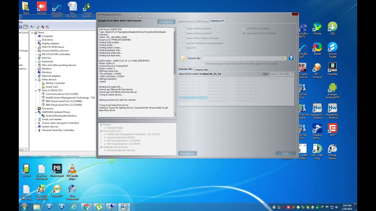 WorldFirst AQM-LX1 Huawei id Remove DCPhoenix By tp 100%Free - YouTube