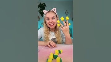 Lifehacks with a SPONGE 🧽😳 Subscribe for a new part!