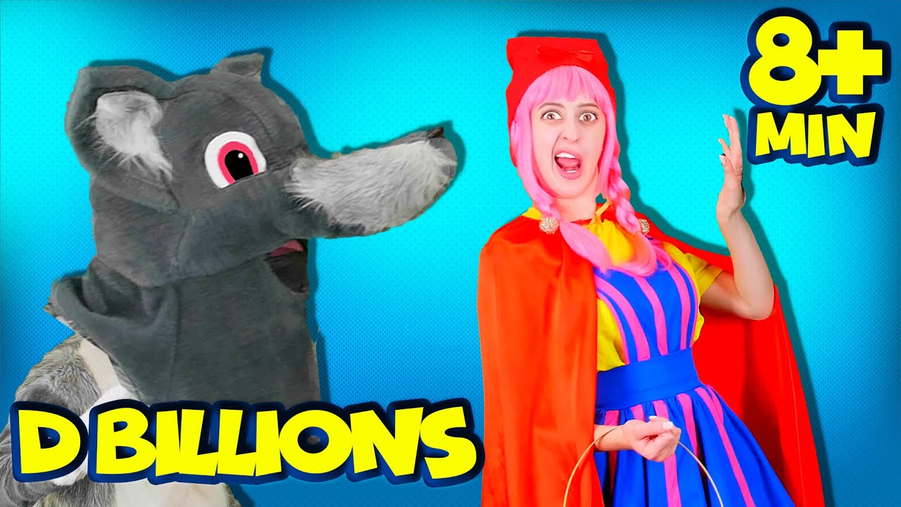The True Story of the Little Red Riding Hood + MORE D Billions Kids Songs