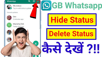 GB Whatsapp Mein Hide Status Ko Kaise Dekhen || Kisi Ke Hide Status Ko dekho🤯 || Tech Boy 0.1