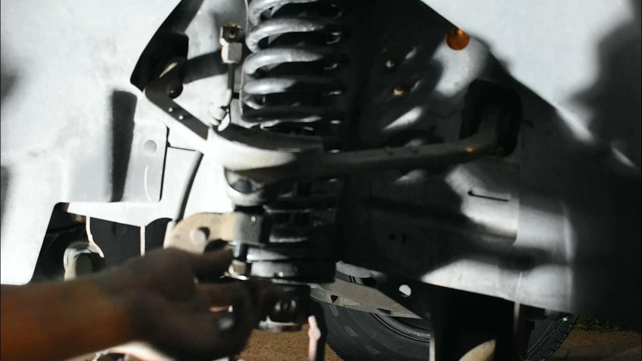 How to replace front upper control arm Jeep Liberty YouTube