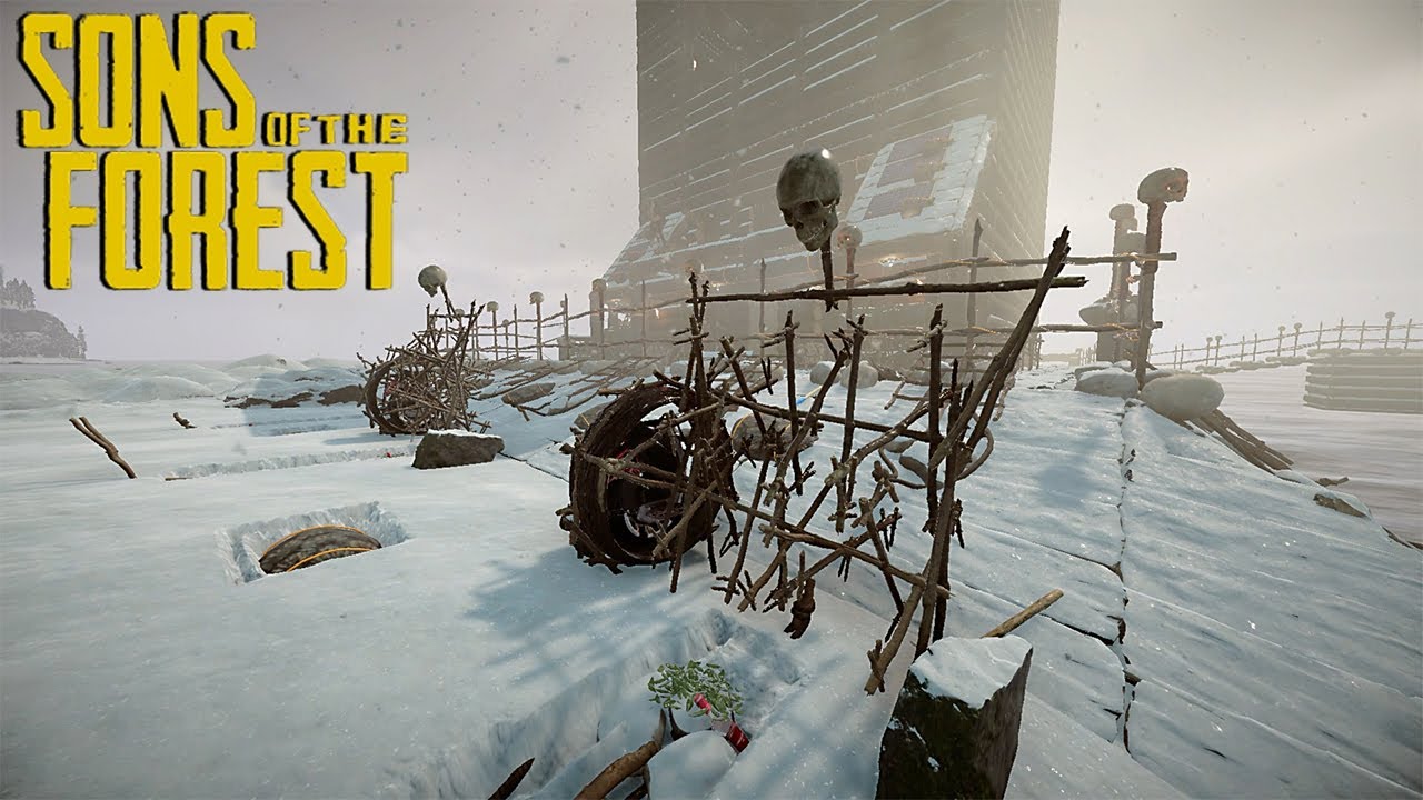 Adding Some New Traps To The Base! (Sons Of The Forest) - YouTube