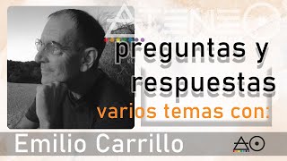 EMILIO CARIILLO, preguntas y respuestas en Sala Amarilla, Ponferrada