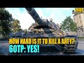 How hard is it to kill a arty? 60TP: YES!