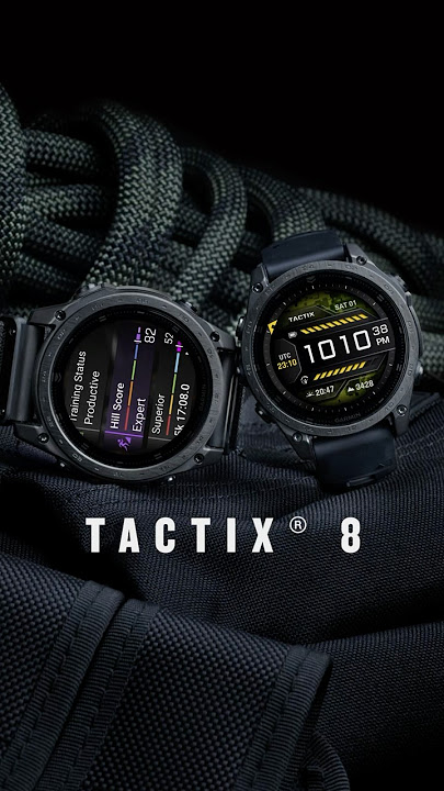 Garmin | tactix 8 — the ultimate tactical smartwatch
