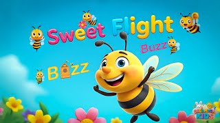 Sweet Flight Remix Buzz Buzz Bees Busy Bee Adventure Kids Song Learn Nature & Teamwork