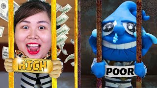 Clay Mixer пародия | Богатые против бедных в тюрьме | Пародия с нулевым бюджетом |Woa Parody Russia