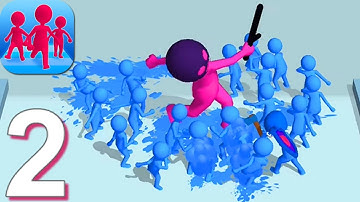 Join Clash 3D - Gameplay Walkthrough Part 2 Levels 16-25 (Android,iOS)