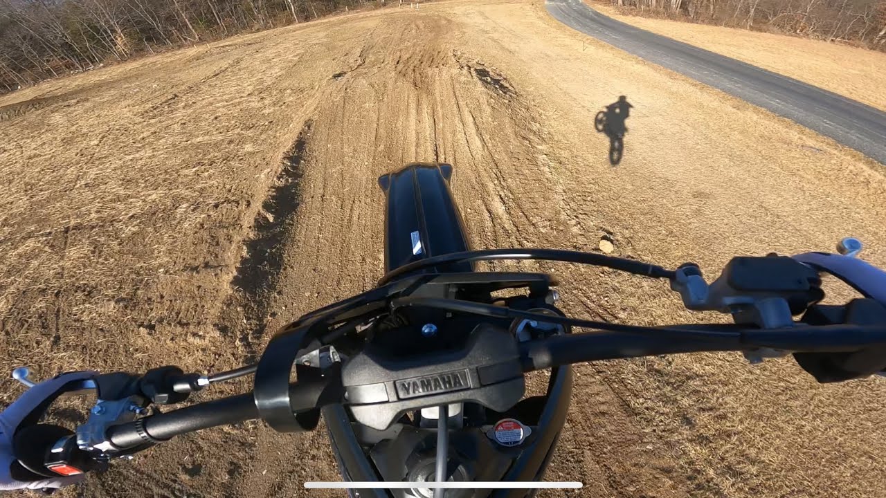 First ride on YZ 250 2stroke At the Wolfe Compound 2/28/25