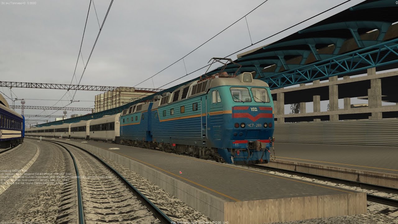 (ZD Simulator) ІНТЕРСІТІ +  №731 Запоріжжя — Київ ( 1 частина)