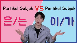 Perbedaan penggunaan partikel subjek '은/는' dan '이/가'