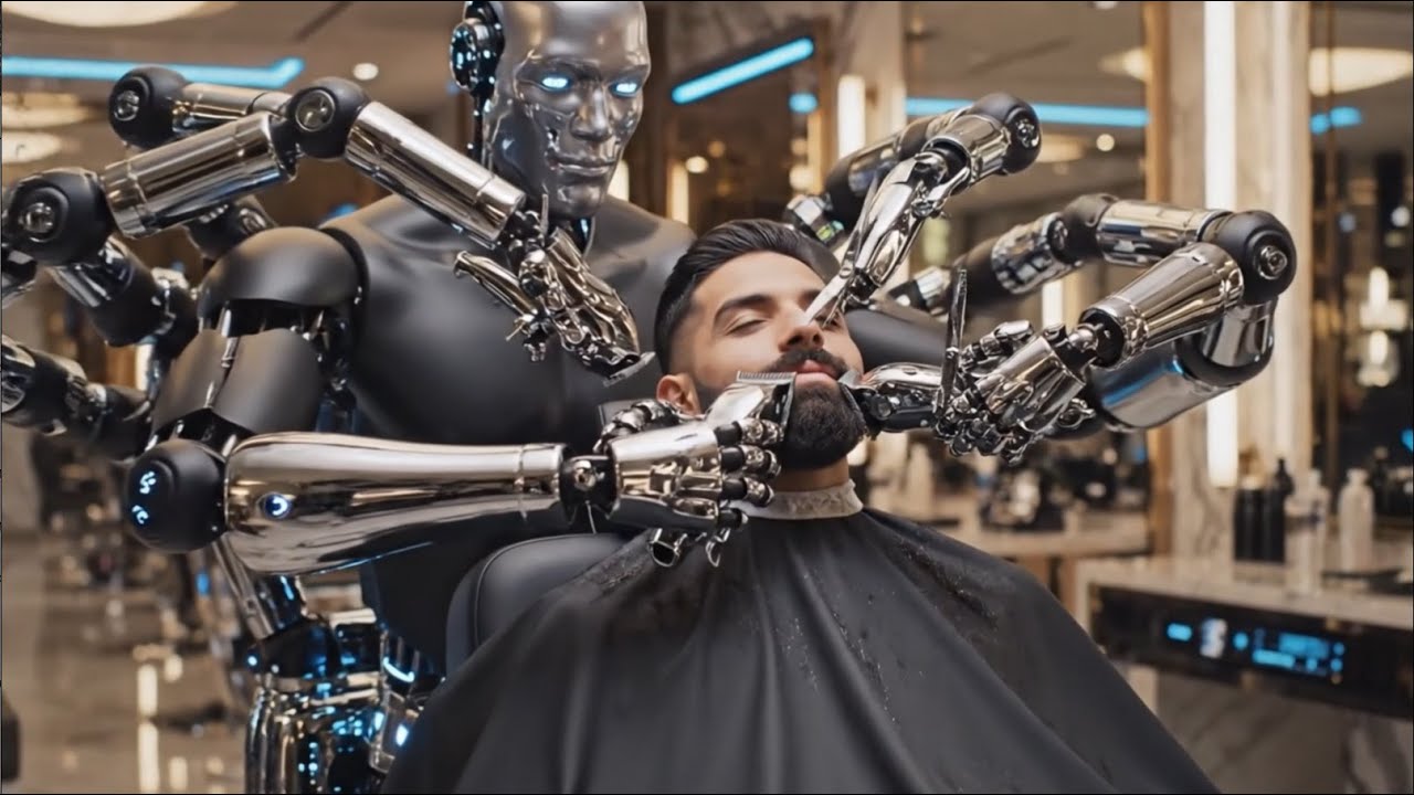 Which Robot Android do you like most? Future android-transformers | ASMR