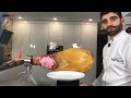 Empezar jamón por la babilla: Limpieza y primer plato babilla