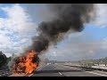 DUTCH FIREFIGHTERS -  BRANDWEER - PRIO1 -  CAMPERBRAND OP DE A6