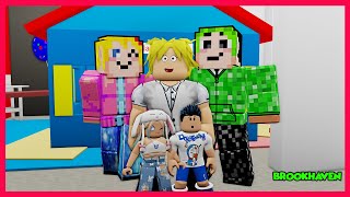 STEVE AİLESİ EVLAT EDİNİYOR !!! | ROBLOX BROOKHAVEN RP