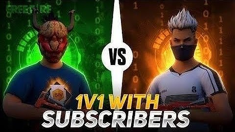 1v1 ramdon custom with subscriber 😈😈❤❤💐😭