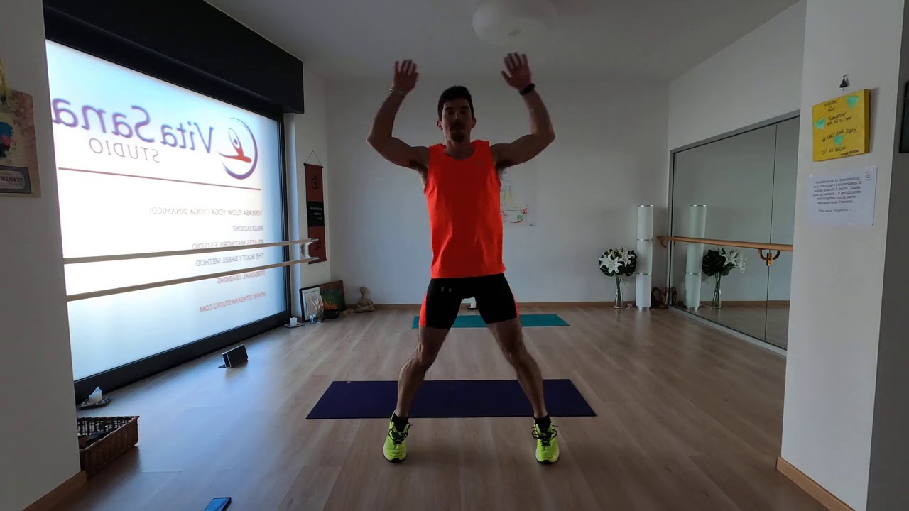 40 minuti di  allenamento funzionale con Mauro Gumierato