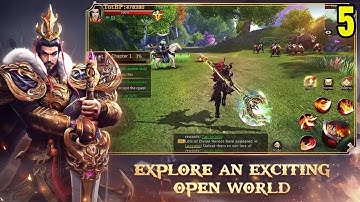 Best MMORPG Mobile Dynasty Blade 2: ROTK Infinity Android ios Gameplay Part 5