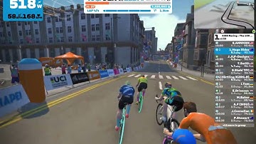 Zwift - Race: KISS Racing - The 100 with Pack Dynamics 4 (C) on The Muckle Yin in Scotland