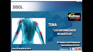 Radio Exitosa - Dr. Gustavo León Portocarrero "Enfermedades reumáticas"