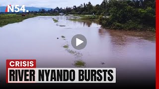 River Nyando Floods Today - News54 Africa