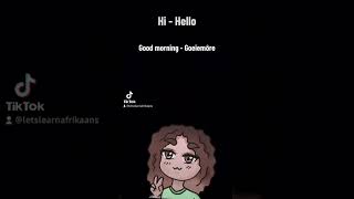 1 - Afrikaans Lessons for Beginners: Greetings #languagelearning 1 - Afrikaans Lessons for Beginners: Greetings #languagelearning