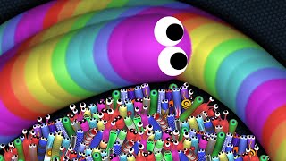 Slither.io Best Hacker Snake vs 71417 Tiny Snakes Epic Slitherio Gameplay by Smash 6,817 views 1 month ago 8 minutes, 2 seconds