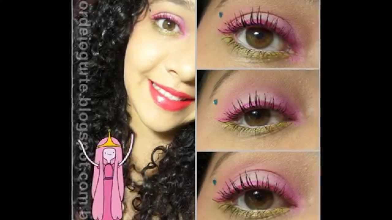 MAQUIAGEM PRINCESA JUJUBA [HORA DE AVENTURA] - YouTube