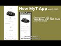 Toyota myt app new 2023 uk only app review  comparison with old app