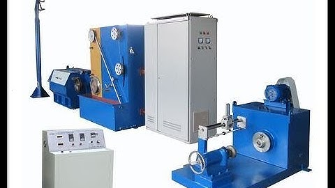 Low Cost Intermediate Wire Drawing Machine with Annealer Model: 11DT