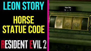 Horse Statue Code | RESIDENT EVIL 2 REMAKE