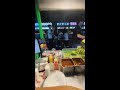 Live broadcast of street food specialties and fruit delicacies