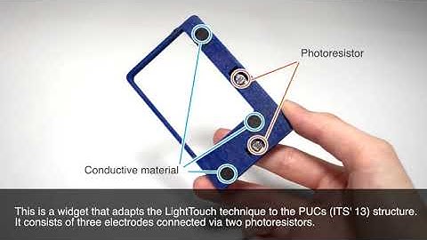 LightTouch:  Passive Gadgets for Extending Interactions on Capacitive Touchscreens by Automating ...