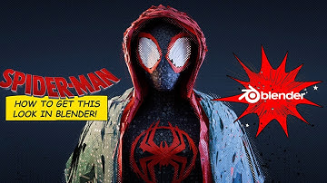 🕷️ Mastering the Spider-Verse Look: Blender Character Tutorial  🕷️