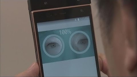 スマホで瞳の生体認証　富士通、製品化で世界初へ(15/03/04)