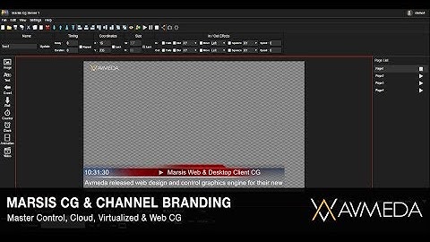 Marsis CG & Channel Branding (MCR - Cloud - Virtualized - Web CG)