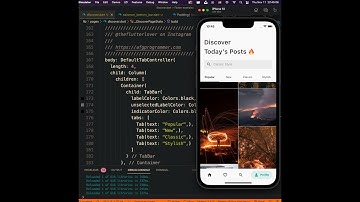 Flutter UI | Discover Page UI Design - Day 48