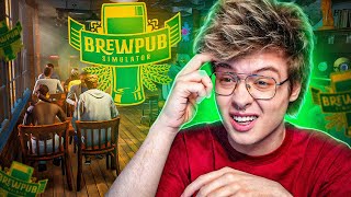 ШАРФ ОТКРЫЛ САМЫЙ УГАРНЫЙ ПАБ | ШАРФ ИГРАЕТ В Brewpub Simulator