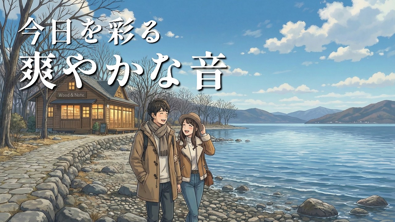 心に活力を与える爽やかなBGM 🌿 作業用・勉強用 ピアノ & ギター | Upbeat Acoustic / Wood & Note