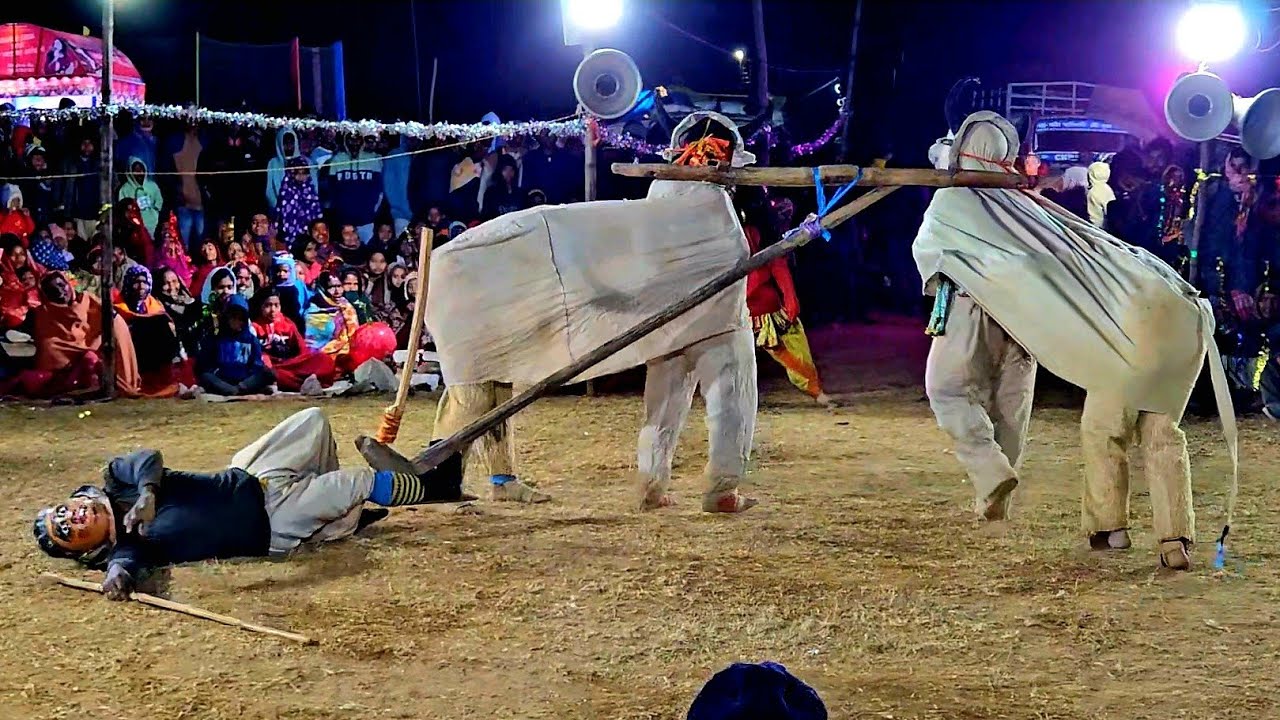 বিরাট কমেডি পদ্মশ্রী গম্ভীর সিং মুন্ড়া | Gambhir Sing Munda Chhau Nach | Comedy | Cho Dance,ছৌনাচ